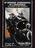 Freude und Mobilität: Der Katalog des Jahres 1912 zum Autosalon Paris legt den Schwerpunkt zwar ausdrucksstark aufs Auto – aber verweist auch auf Fahrräder und Sport.